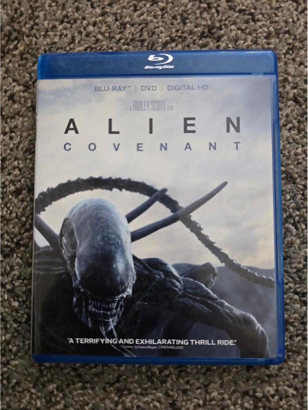 Alien Covenant Blu-ray + DVD